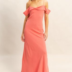 Flattering Fit Cami Maxi Dress - Pink